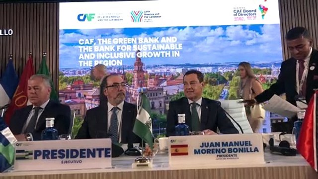 Moreno destaca a Andalucía como la mejor hermana de Latinoamérica y como puente con Europa