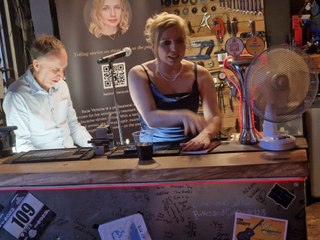 Poet and author celebrates launch of new book at Stourbridge venue