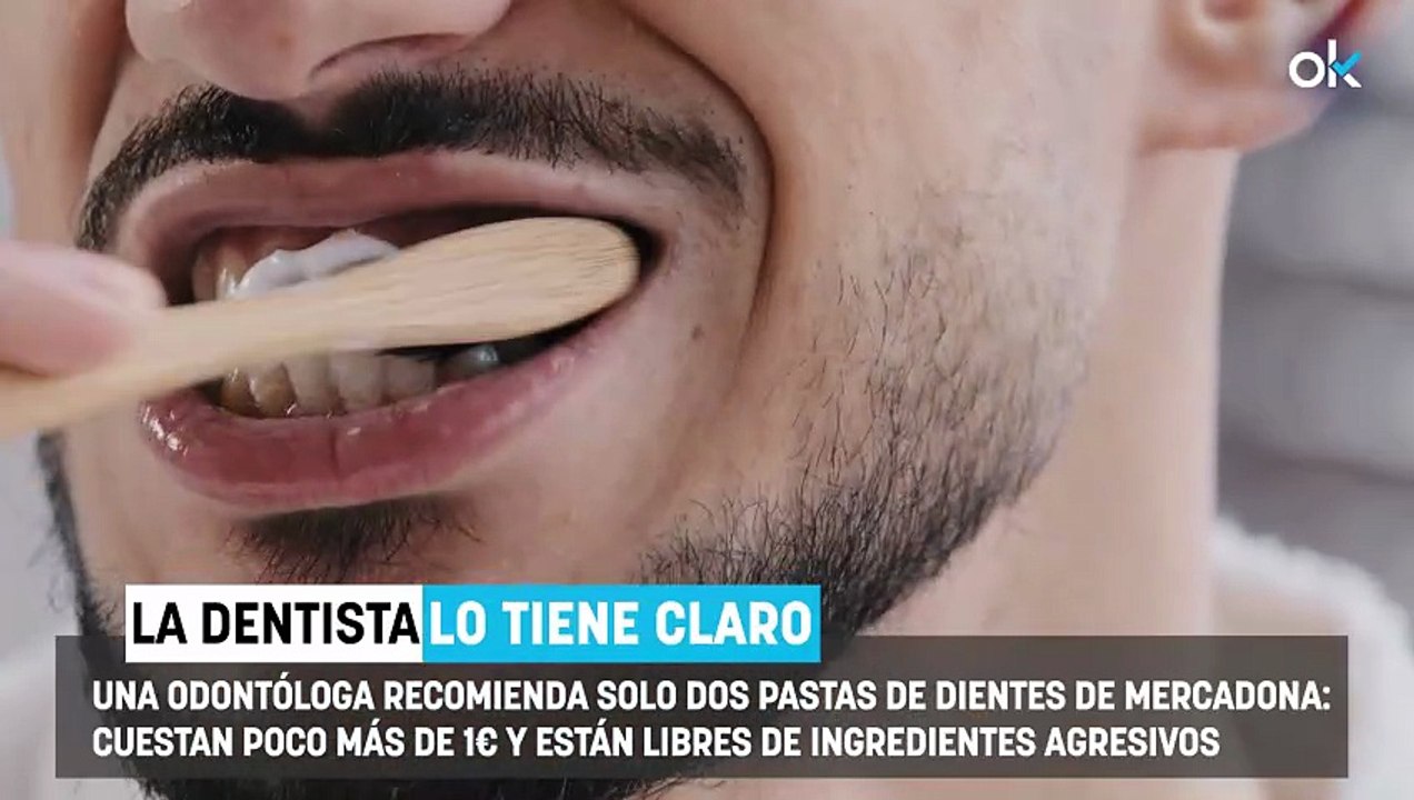 Soy dentista y estas son las dos "únicas" pastas de dientes de Mercadona que compro: cuestan menos de 1 euro