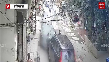 गुरुग्राम में तेज रफ्तार स्कॉर्पियो ने मचाया आतंक, 5 गाड़ियों को मारी टक्कर, युवक को 20 मीटर तक घसीटा