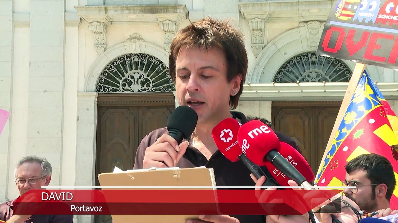 Afectados por la dana se manifiestan este domingo en el TS, Congreso y Palacio Real