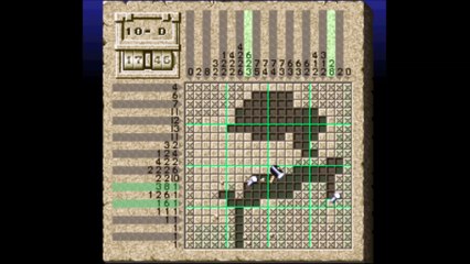 マリオのスーパーピクロス　スーパーファミコン（Mario no Super Picross　SUPER Famicom）ステージ10_3