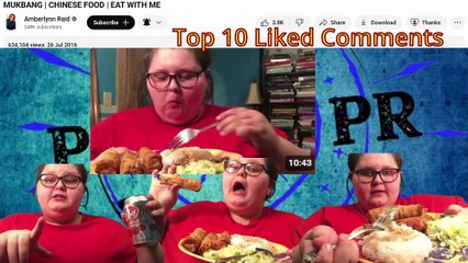 (2)Top 10 Liked Comments on Amberlynn Reid’s Top 3 Videos