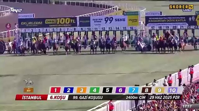 Türk at yarışçılığının derbisi Gazi Koşusu'nu Ahmet Çelik kazandı! Şampiyon at Cutha