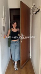 Night routine introvertie