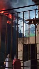 Vídeo: Incêndio assusta moradores de Cachoeira no Recôncavo Baiano