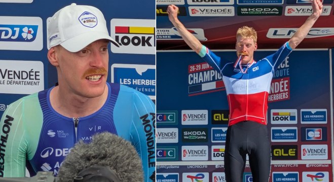 Cyclisme - Championnats de France 2025 - Dorian Godon : Je savais que j'allais faire un très bon résultat... je vais partir en vacances heureux