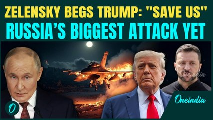 BREAKING: Zelensky BEGS Trump For Urgent Help After Russia’s MASSIVE 500-Drone, 60-Missile Onslaught
