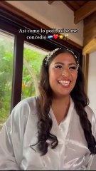 'Así como lo pedí': hondureña presume su boda con un gringo