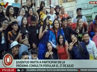 Caracas | Juventud de la parroquia Sucre realizan asambleas para la escogencia de sus proyectos