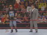 RAW John Cena returns to Raw and confronts William Regal