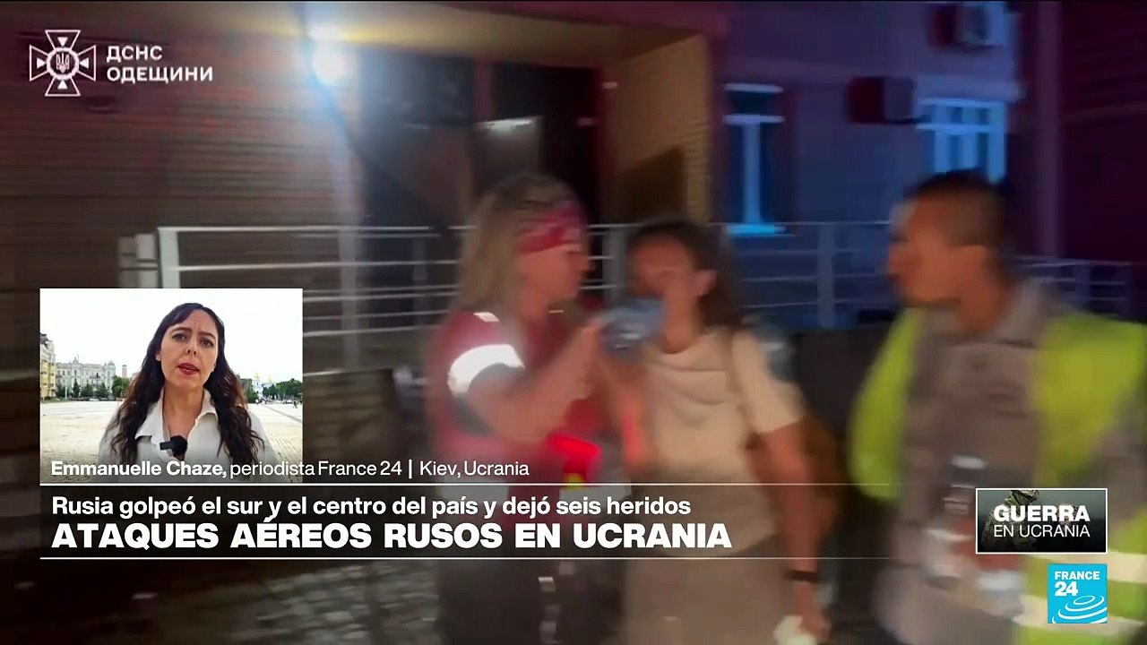 Informe desde Kiev: drones y misiles rusos impactaron el centro, oeste y sur de Ucrania