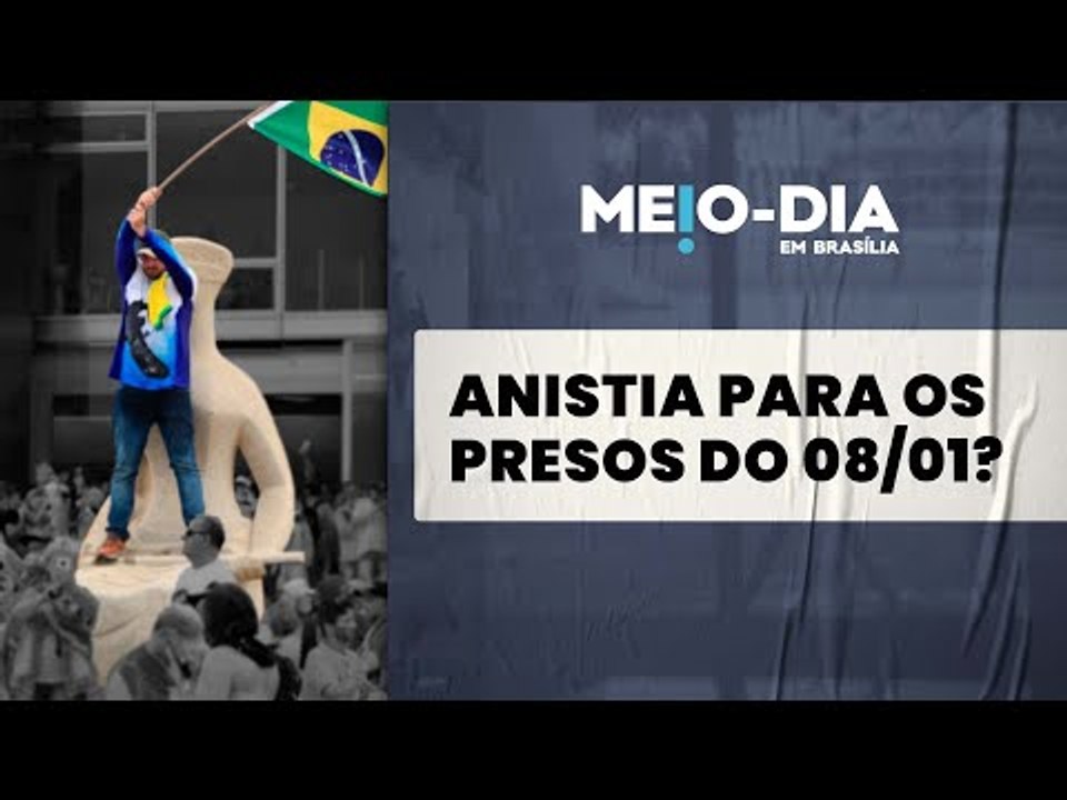 CCJ da Câmara tentará votar PL que anistia presos do 8 de janeiro, Rodrigo Valadares comenta