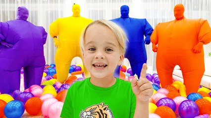 Balloons Cube Adventure for kids