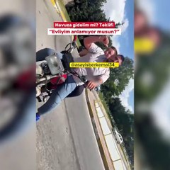 Motosikletli magandalar! Pendik'te kadınlara sözlü taciz