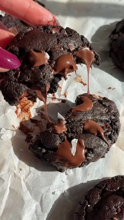 Brown Butter Double Chocolate Cookies | Easy Homem