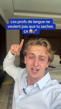 Les profs de langue ne veulent pas que tu saches ça 😱🚀