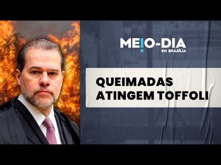 Dias Toffoli é internado com inflamação nos pulmões por conta das queimadas