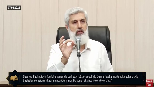 Başörtülülere küfür eden Fatih Altaylı’nın tutuklanmasına da itiraz etti! Yazıklar olsun sana sakalından utan…
