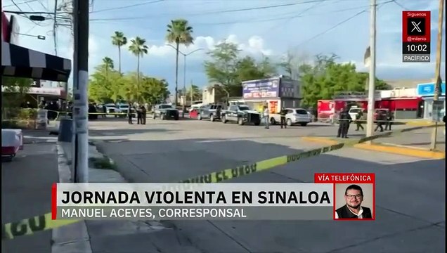Se registra jornada violenta en Sinaloa; se abren 8 carpetas de investigación