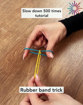 When science meets fun with rubber bands ✨