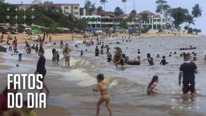 Clima tranquilo e bom movimento marcam último domingo de junho, em Mosqueiro, antes das férias