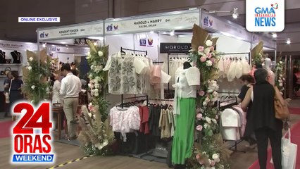 Mga produkto't serbisyo ng maliliit na negosyante, tampok sa Wedding Fair ng DTI | 24 Oras Weekend
