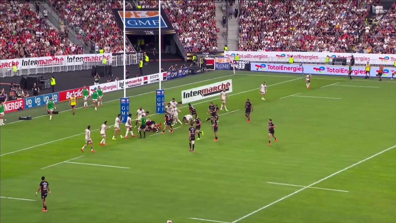 TOP 14 - Essai de Jack WILLIS 2 (ST) - Stade Toulousain - Union Bordeaux-Bègles