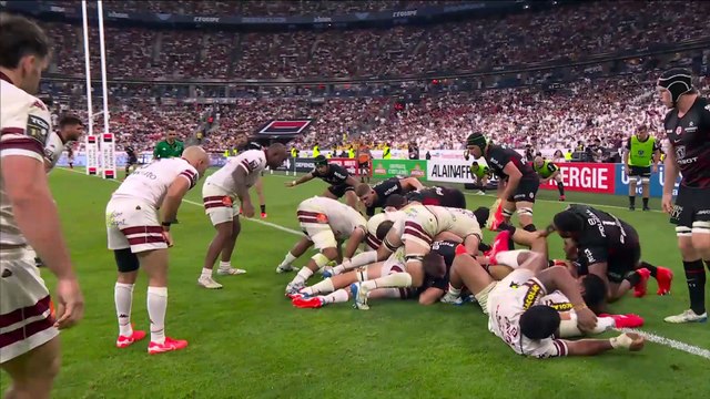 TOP 14 - Essai de Matthieu JALIBERT (UBB) - Stade Toulousain - Union Bordeaux-Bègles