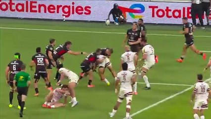 TOP 14 - Essai de Damian PENAUD (UBB) - Stade Toulousain - Union Bordeaux-Bègles
