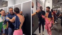 Luis Enrique y el resto del PSG se despide de Messi tras eliminación del Inter Miami