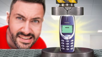 Je teste le téléphone incassable ! (crash test extrême Nokia 3310)