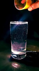 New Trending Water Magic _ Latest Viral Water Glass Turmeric Glow _trending _watermagic _satisfying(720P_60FPS)