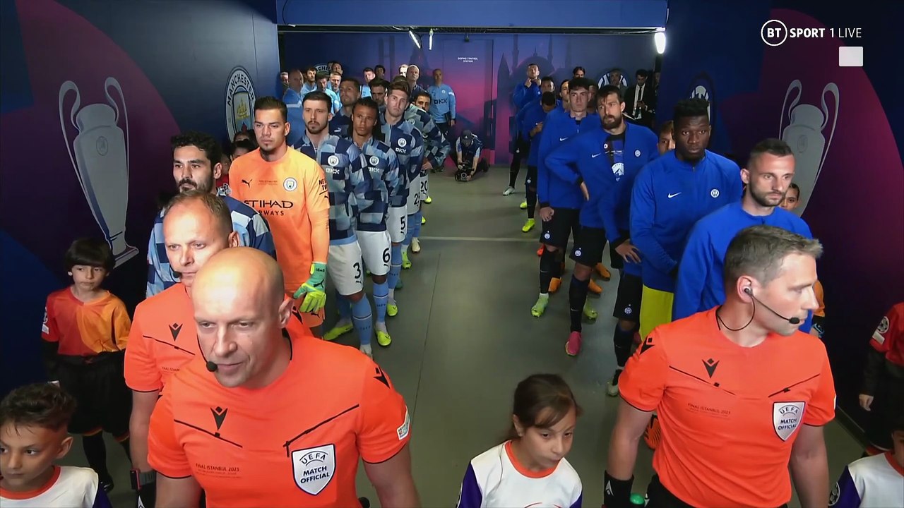 Manchester City vs Inter Milan – UEFA Champions League Final 2023 – First Half