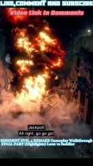 Final Boss Battle Begins 🔥 | Resident Evil 4 Remake – Part 8 #Shorts