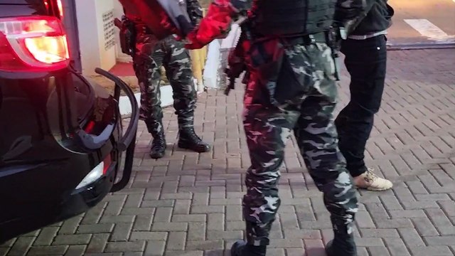 RONE prende suspeito de efetuar disparos de arma de fogo em Cascavel