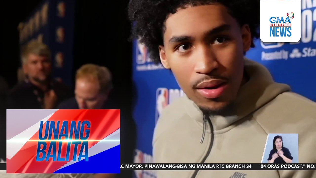 Fil-Am basketball player Dylan Harper, napiling no. 2 overall pick ng San Antonio Spurs sa NBA | Unang Balita
