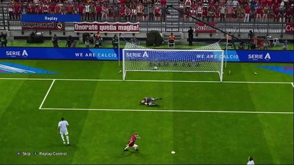 Italian League Battle! AC Milan vs Lazio – PES 2021 Full Match