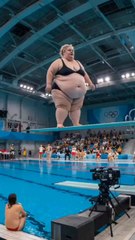 🥰🥱the overwat jump in the pool