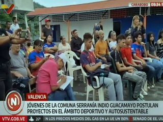 Carabobo | Jóvenes de la comuna Serranía Indio Guacamayo postularon sus proyectos rumbo al 27-Jun
