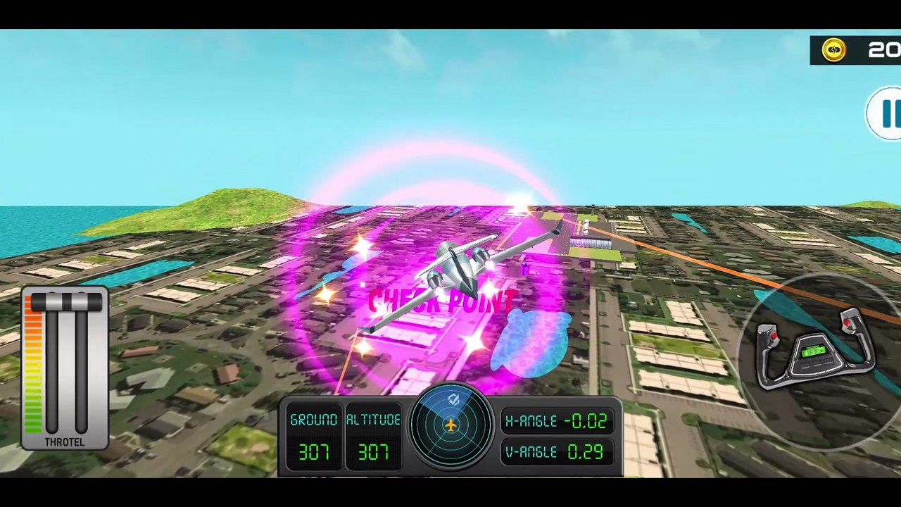 Flight Airplane City Pilot Simulator | Plane Boeing Emergency Landing 9999