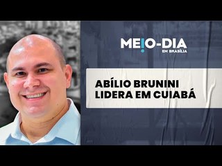 Eleições 2024: Abílio Brunini, candidato apoiado por Bolsonaro, lidera em Cuiabá
