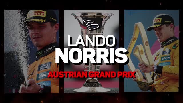Austrian GP F1 Star Driver - Lando Norris