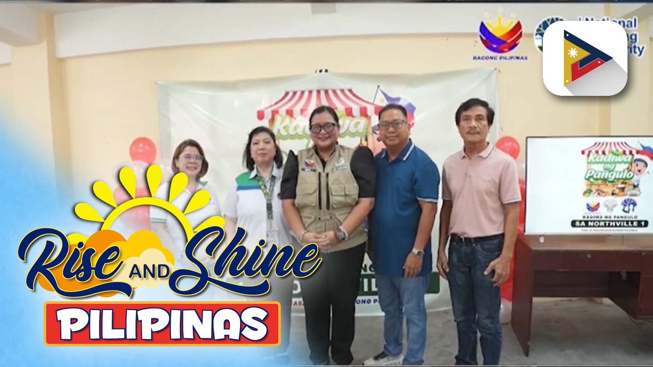 Kauna-unahang "Kadiwa ng Pangulo" sa isang resettlement site sa Valenzuela, inilunsad