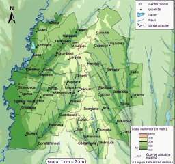 Map of Cantemir District. Peta Raion Cantemir. Cantemir District Map. Map of District of Cantemir. District of Cantemir Map. Harta raionului Cantemir. Carte du raion de Cantemir. Mapa do distrito de Cantemir. Mapa del distrito de Cantemir. カンテミール地区の地図.