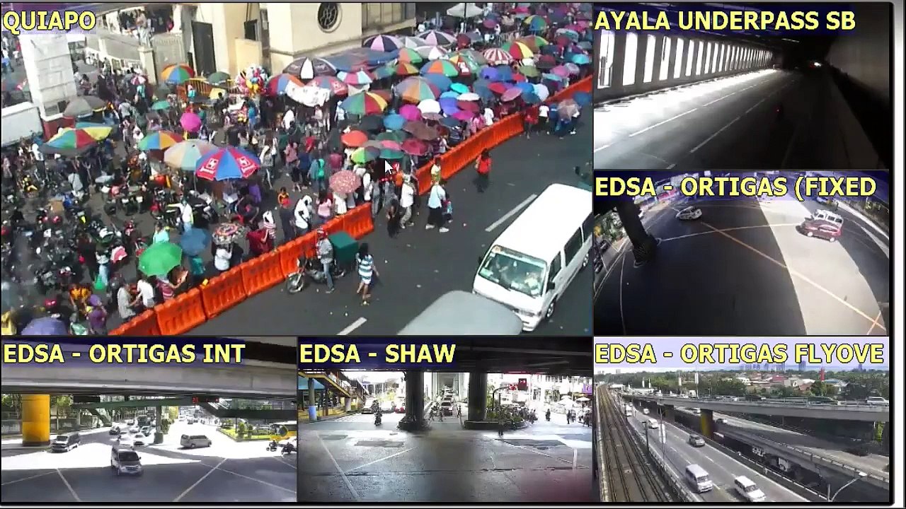 MMDA Metrobase Traffic View (1/6/17)