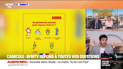 En cas de coup de chaleur, quels symptômes doivent alerter? BFMTV répond à vos questions sur la canicule