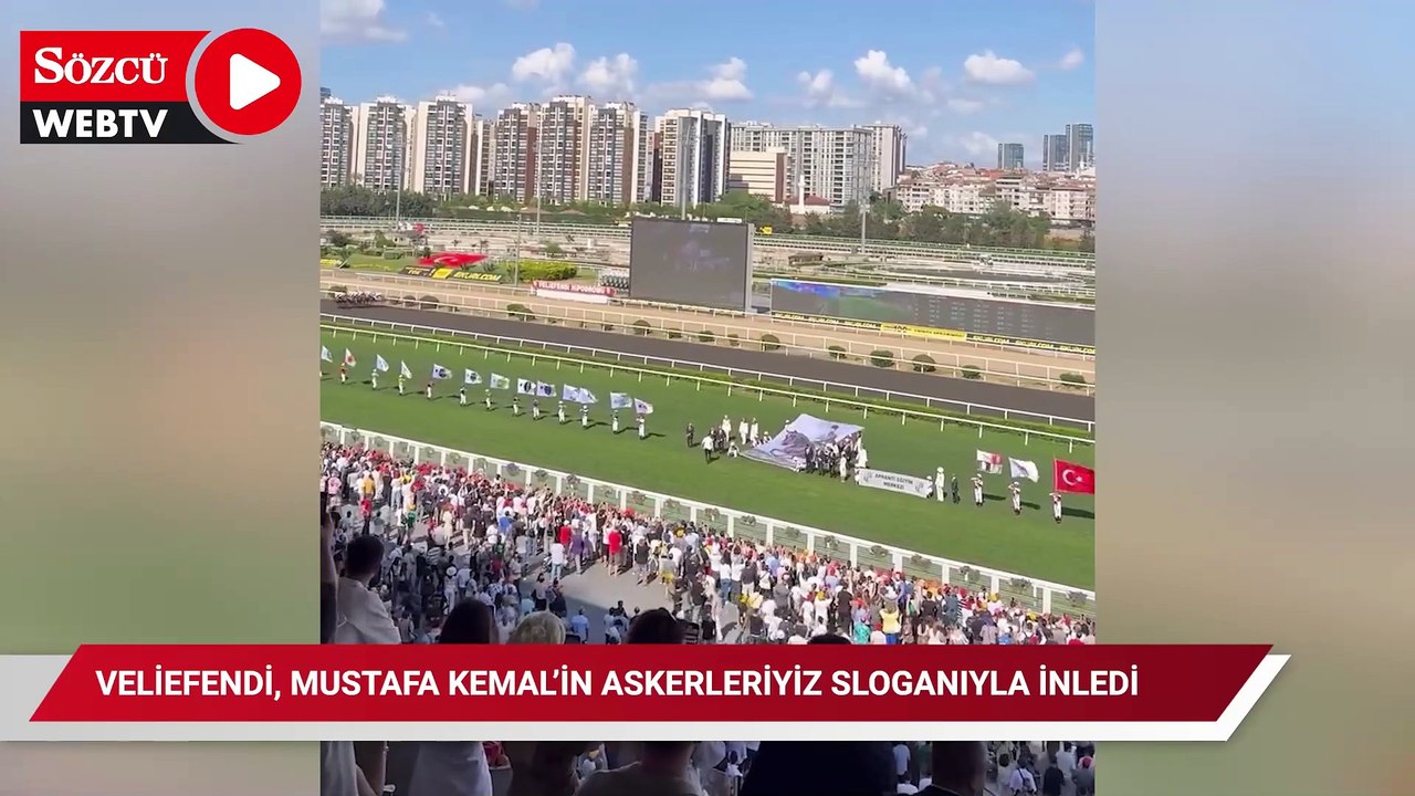 Veliefendi, Mustafa Kemal’in askerleriyiz sloganıyla inledi