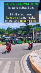 Pasyal-pasyal din! habang buhay kapa Hindi yung kelan kaluluwa ka na, tsaka ka na lang gala ng gala.🏍