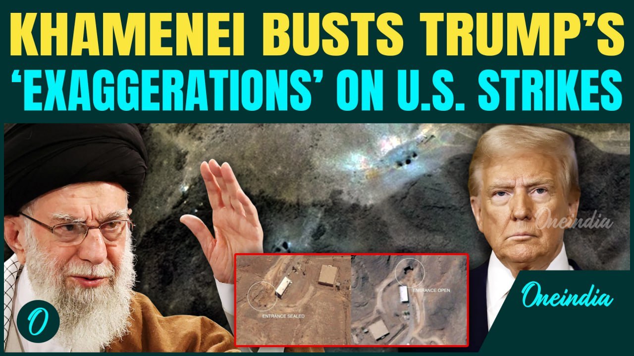 Khamenei RIPS INTO Trump on Nuclear Site Damage | ‘Made EXAGGERATED claims to COVER-UP the truth’